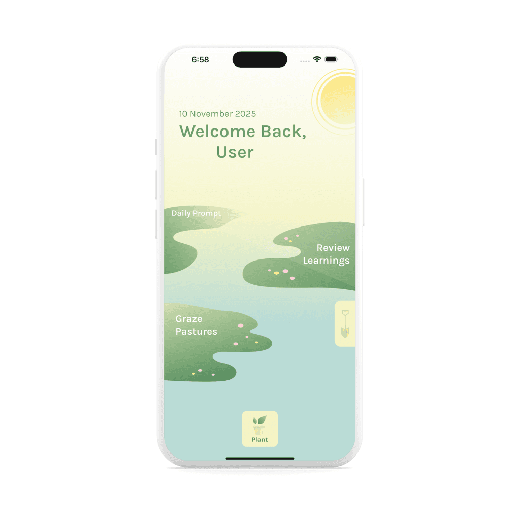 Pastures App Interface